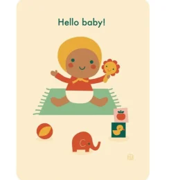 By- Bora kaartje Hello Baby- Playing Time
