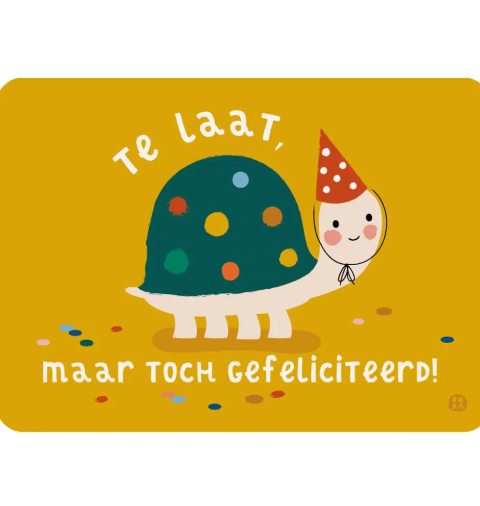 By- Bora kaart schildpad