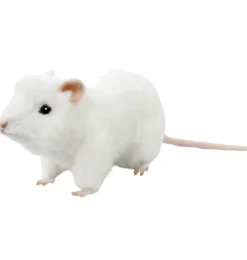 Hansa Creation witte rat 19 cm