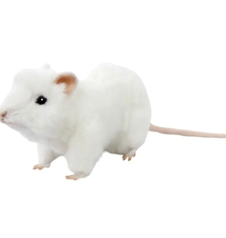 Hansa Creation witte rat 19 cm