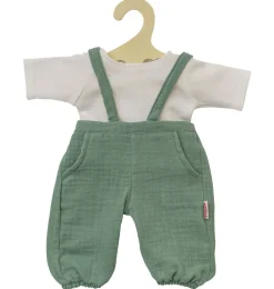 Heless tuinbroek met t-shirt voor Gordi poppen / saliegroen