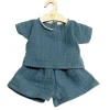 Hollie kledingset indigo voor Gordi poppen