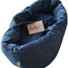 Hollie poppendraagmand / reiswieg in stoer denim