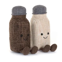 JellycatAmuseables Rocksy Salt & Miller Pepper