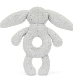 Jellycat Bashful bunny rammelaar / silver