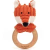 Jellycat Cordy Roy baby vos bijtring en rammelaar