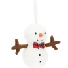 Jellycat festive folly sneeuwman
