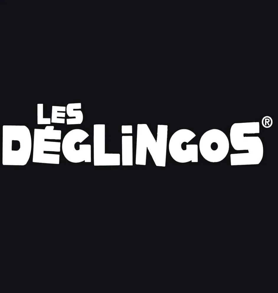 Les Du00e9glingos tijger rammelaar en piepspeeltje met spiegel