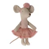 Maileg ballerina muis little sister / roze