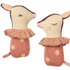 Maileg Bambi rammelaar Rose