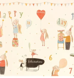 Maileg cadeaupapier Happy Day