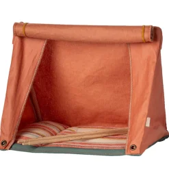 Maileg Happy camper tent voor de muisjes / oranje / 2025 collectie