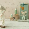 Maileg houten kast voor de muisjes (inclusief 3 kledinghangers) / soft blue