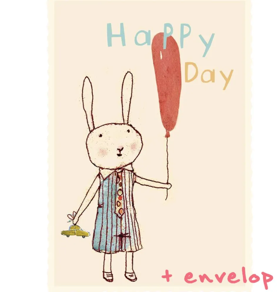 Maileg kaart Happy day met enveloppe