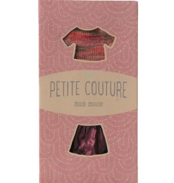Maileg kledingset petite couture moeder muis / rok en top