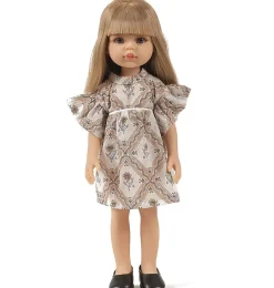 Minikane Amigas poppen / robe Daisy en coton Alma