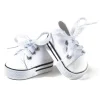 Minikane basketbalschoenen Komvers wit voor Gordi poppen
