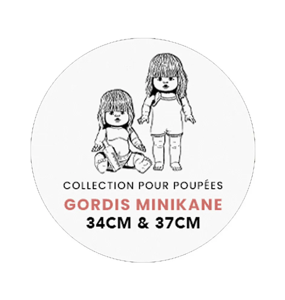 Minikane body met print voor Gordi poppen