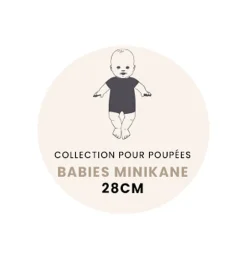 Minikane collection babies / kattenpak van imitatiebont