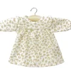Minikane Gordi jurk / Robe Mu00e9lodie in cru00e9pon Fu00e9line met lurex bies