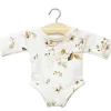 Minikane / romper voor de Gordi poppen / design: Fleurs d'autumne