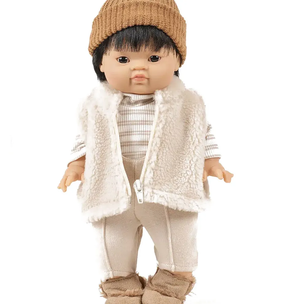 Minikane skibroek en trui voor de Gordi poppen