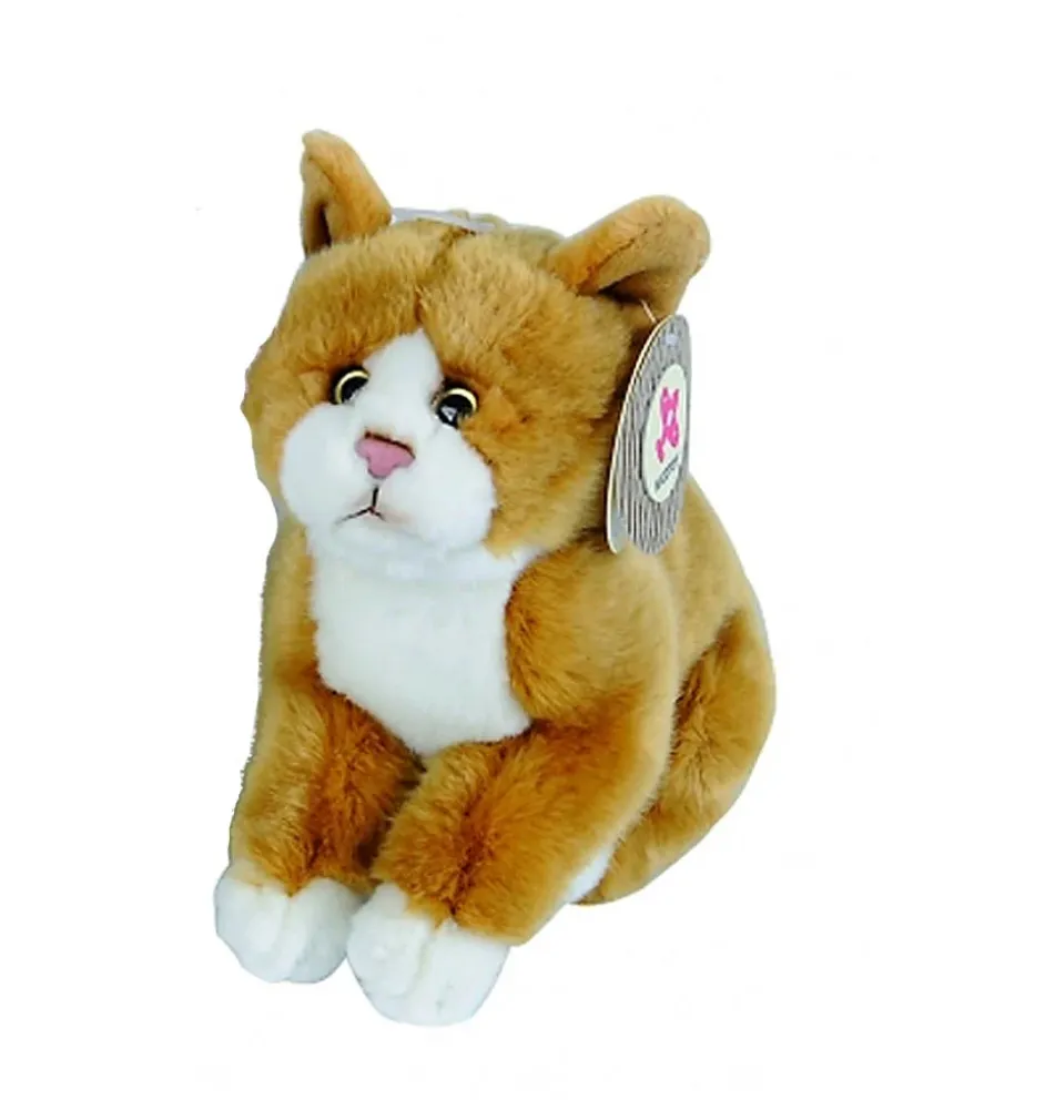 Nicotoy knuffelkat rode kater