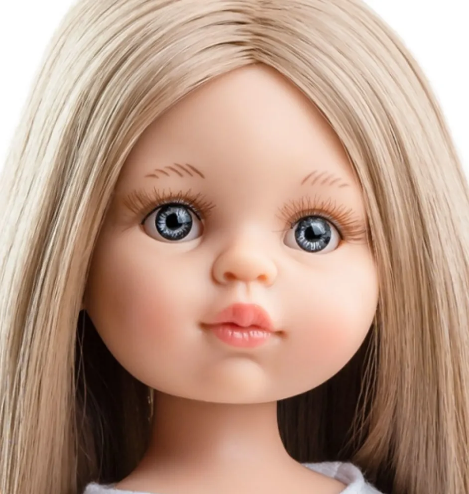 Paola Reina Amigas pop Carla met superlang haar