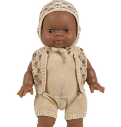 Paola Reina babypop Afrikaans meisje 34 cm