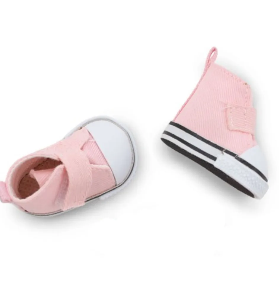 Roze sneakers / basketbalschoenen , passend voor AMIGAS poppen