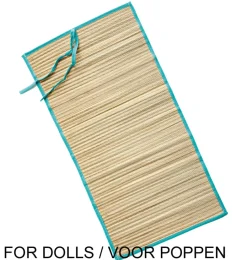 Strandmat voor poppen / Minikane / Heless